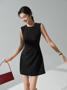 Elegant Professional Casual Black Slit Suit