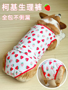 Corgi Dog Period Pants Full Coverage Menstrual Underwear Doggie Sanitary Pads Female Dog Period Pants Pet Accessories