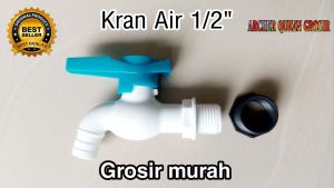 KRAN AIR MERK SKL 1/2" FREE DRAT 3/4" BEST QUALITY HARGA 1 PCS