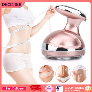 DECINIEE RF Cavitation Ultrasonic Slimming Massager Body Shaping LED Fat Burner Skin Care Fat Burner Anti Cellulite Firming Device