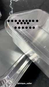 [Isi10] Aluminium Foil Kotak Bx 4381 + Tutup Mika Bestfresh / Aluminium Foil Alufoil Tray Kotak Milkbun Macaroni Lasagna Schotel Mentai BX 4381 Best Fresh / Alufoil Kotak Garuda BX 4381 / Aluminium Foil Kotak AX 350 AX350 BX4381 + Tutup Mika