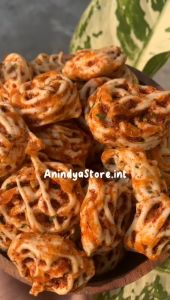 Kerupuk Seblak Rasa Daun Jeruk & Kerupuk Mawar Bantet