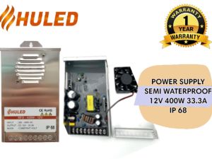 HULED RAINPROOF POWER SUPPLY FULL 400W 333A DC 12V GARANSI 1TH