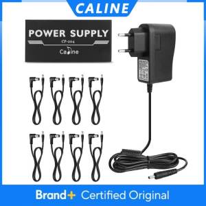 IRIN | Caline CP-204 Guitar Effect Pedal Power Supply Anti-Interference 8 Isolated Outputs 9V 12V Different Output Guitar Pedal Power