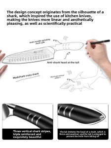 Mad Shark | Damascus Steel Home Chef Knife