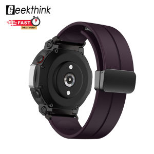 GEEKTHINK Silicone Strap (no watch) Magnetic For Amazfit T-REX 3 T-REX 2 T-rex 2 Ultra T-REX Pro T-REX Sports Band Bracelet for Amazfit t rex3 2 Accessories