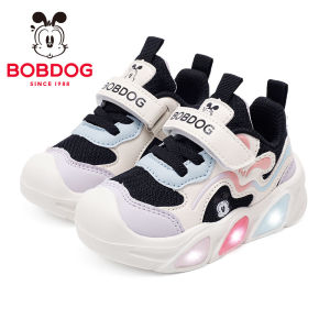 Bobdog | Light-Up Learning Shoes For Toddler Girls Autumn New