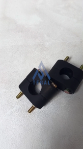 RESER STANG DURALIUM UNIVERSAL WARNA HITAMM CAT POWDER COATING / RAISER PANGKON STANG UNIVERSAL PEMASANGAN PNP