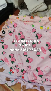 BX025 Boxer anak perempuan/Celana dalam CD celana dalam anak perempuan bahan polister lembut adem umur 3-13 tahun .