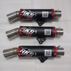 Silincer Knalpot RKS inlet 38 Silincer knalpot samlong Silincer knalpot racing RKS samlong