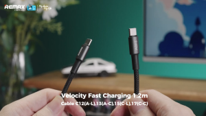 REMAX RC-C15 USB-C TO IOS 30W / RC-C17 USB-C TO TYPE-C 240W Fast Charging Aluminum Alloy Braided Cable - 1.2M