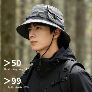 JIFANPAUL | Mũ Nón Chống Nắng Ngoài Trời Chống Thấm Nước Gấp Đơn Giản Khô Nhanh