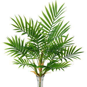 ดอกทานตะวันไม้ไผ่ประดิษฐ์พืชสีเขียวจำลองพืชตกแต่งในร่ม