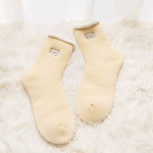Thermal Snow Socks for Men and Women Tagkita Mid-Calf Warm Thick Winter Footwear with Fleece Lining Suitable for Harbin Tourism Equipment Mohe Xuexiang Changbai Mountain