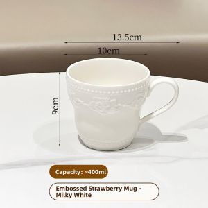 XIAOHUANGLU | Beautiful Ceramic Mug Birthday Gift for Her