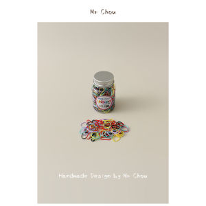 South Korea Import Baby Color Rubber Band Hair Band Baby Disposable Rubber Band Head Rope Girls Hair Rope Children Headwear