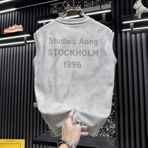 FGD | Tie-Dye Sleeveless Mens Tank Top 2026 New Summer Style Loose Lightweight
