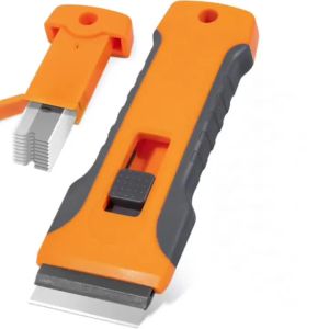 Stain Cleaning Scraper Scraper Tool with 5 Additional Glass Blades Window Scraper Glass Scraper Extendable Scraper