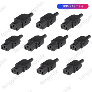 10A Male/Female plug rice cooker screw free quick wiring AC power socket electric rice cooker wiring PDU