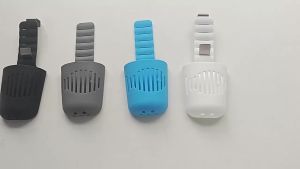Giá Đỡ Viên Tẩy Rửa Bồn Cầu Bằng Silicon Có Thể Điều Chỉnh Với Móc Kim Loại Để Lưu Trữ Và Sắp Xếp Đồ Dùng Trong Phòng Tắm