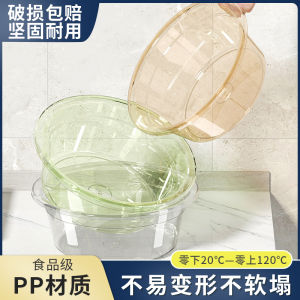 Large Thickened Transparent Plastic Basin Face Wash Basin Laundry Basin Vegetable Wash Basin Child And Baby Small Size