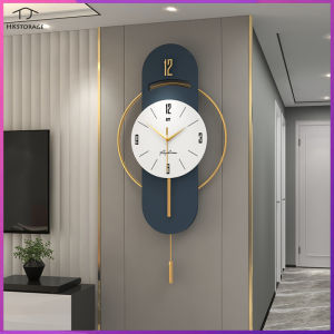 HKStorage Đồng hồ treo tường Ánh Sáng thời trang sang trọng Đơn Giản Đồng hồ phòng khách Cá Nhân trang trí đầy sáng tạo Đồng Hồ Treo Tường Hộ Gia Đình Hiện Đại Đồng Hồ