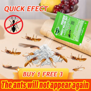 【BUY 1 FREE 3】ECeta Ubat semut serbuk Racun semut berkesan Ant killer Long-lasting anti-ant effect safe home. Termite killer Ubat semut berkesan Ant poison 白蟻藥