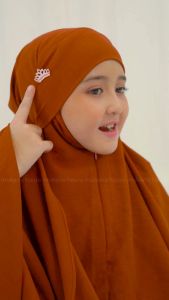 Mukena Anak Remaja Nahla 3in1 Crinkle Airflow: Desain Nyaman & Berkualitas Tinggi