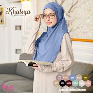 KHALSYA HIJAB INSTAN MODEL EARLOOP QUAIL ORIGINAL