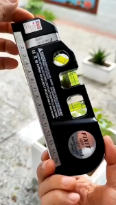 Thước Nivo Laser Đa Năng 2.5m – Cân Bằng Ngang Dọc Đo Góc