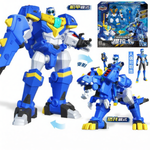 JUMPGO | Mini Force Transformable Dinosaur Robot Toy