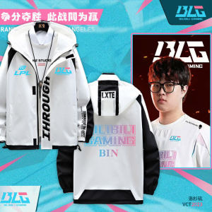 Đội 2024BLG Áo Khoác LPL Esports Match Winning Quần Áo Áo Khoác Ngoài Nam Vòm Champion Battle Thời Trang Trẻ Trung Khóa Kéo Áo Khoác