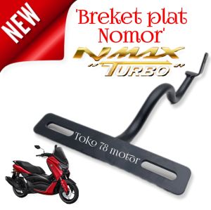 Breket dudukan Plat Nomor NMAX TURBO NEO NEO S TECHMAX 2024 2025