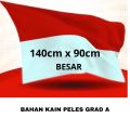 BENDERA MERAH PUTIH UKURAN BESAR 140cm x 90cm. 