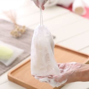 Kantong Pembuat Busa Sabun Jaring Batang Foam Shower