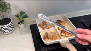 CAPIT MAKANAN PERLATAN DAPUR JEPITAN SUMPIT STAINLESS MULTIFUNGSI BBQ 304 ANTI KARAT DESIGN GANTUNGAN PREMIUM CAPITAN STEAK/MIE/MASAKAN