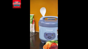 Nồi cơm điện 1.2L SUNHOUSE SHD8214 (cho 2-3 người) lòng nồi chống dính - Bảo hành 1 năm