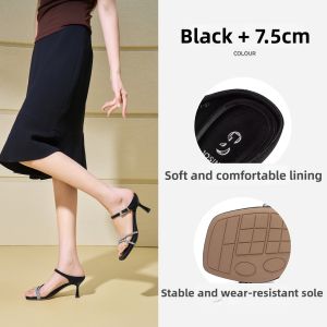 Josiny | Stylish and Comfortable High Heel Sandals With Water Drills