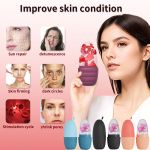 AACAR Silicone Ice Facial Roller Skin Care Beauty Lifting Contouring Tools Ice Globe Balls Massager Care Skin Makeup Care Tool