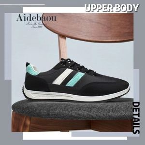 NDDshop มาใหม่ สวยมาก รองเท้าผ้าใบลำลองสำหรับผู้ชาย งานแฟชั่นสไตล์สปอร์ตเกาหลี งานดี ทรงสวย ดีไซน์โคตรเท่ มีให้เลือก 3 สี วัสดุคุณภาพดี ทนทาน เหมาะกับทุกการใช้งาน