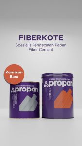 Propan Fiberkote Politur - Cat Plitur GRC Papan Fiber Semen 1 liter