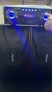 FT STAR 8 Inches Karaoke Micro Component System (Amplifier + Speakers) set -400Watts/ BN-307S