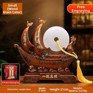 Ji Shanyuan | Good Fortune Sailboat Ornament