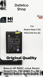 BN-5C BN5C BN 5C BATERAI HP XIAOMI REDMI NOTE 11 5G ORIGINAL BATRAI XIOMI POCO M4 PRO 5G ORI BATRE