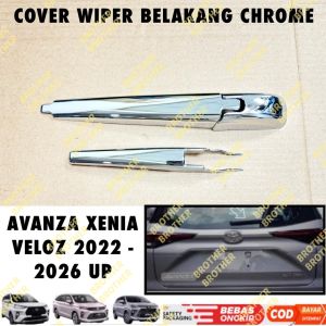 Cover Wiper Belakang Avanza Xenia Veloz 2022 2024 2025 2026 Chrome