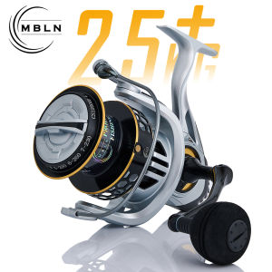 MBLN BrandHigh QualityDurable Spinning Fishing ReelAlloy SpoolAlloy GearCNC Metal HandleLarge Line CapacityBig Drag Force