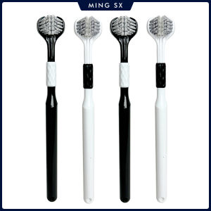 2/4pcs Travel Toothbrush Three Sided Toothbrush Soft Bristled Adult Household 3D Fully Wrapped Toothbrush Oral Care Accessories