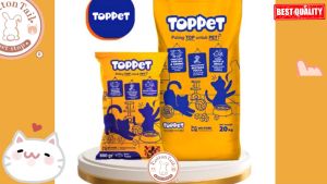 TOPPET 1kg cat food - TOPPET Makanan kucing 1 kg