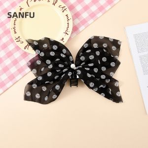 SANFU | Elegant Stylish Hair Clips Single Bow Clip