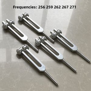 Angel Crystal Tuning Fork Set Beauty Tray Planetary Meditation Frequency Lock Sound Therapy Colorful OM Ear Cleaning